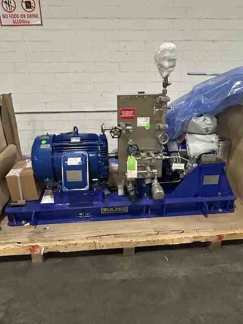 Sulzer 75 HP Stainless Steel Centrifugal Pump