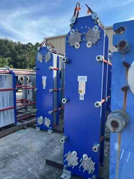 Unused Alfa Laval Stainless Steel Plate Heat Exchanger - 1622 Sq Ft