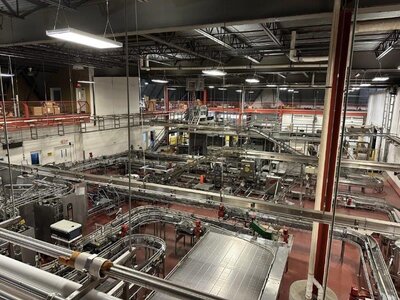 used-ambec-12-oz-bottle-filling-and-palletizer-line