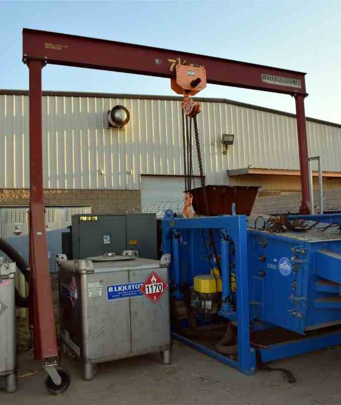 Wallace 7.5 Ton Gantry Crane