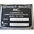 100 Cu Ft Sprout Bauer Blender